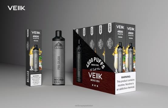 VEIIK Micko Era 4500 Puffs Disposable 30 mg Pina Colada - VEIIK vape price F086T4